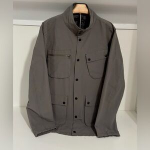 Men's Five Four Charcoal Club Field Utility Military Rain Jacket Size: Large NWT